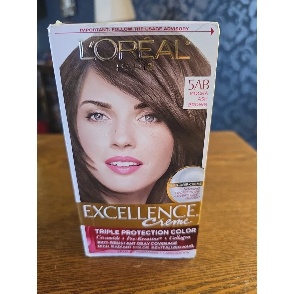 L'oreal Excellence Hair Color # 4RM & 5AB Mocha Ash Brown &‎ Dark Mahogany Red